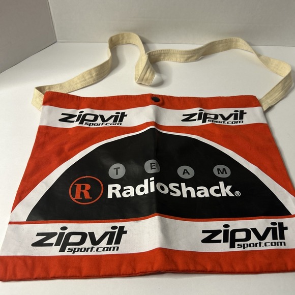 Team RadioShack - Zipvit Cycling mussette circa 2009-2011 bag feed collectible